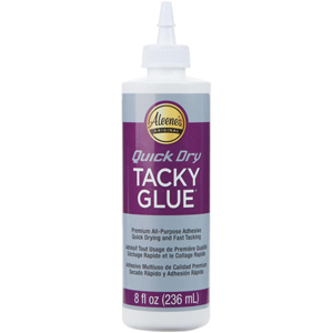Aleene's Quick Dry Tacky Glue 8oz NEW TO US (5)