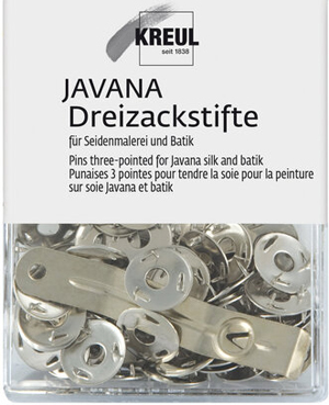 Javana 3-prong Silk Pins pack of 50 NEW - OUT OF STOCK