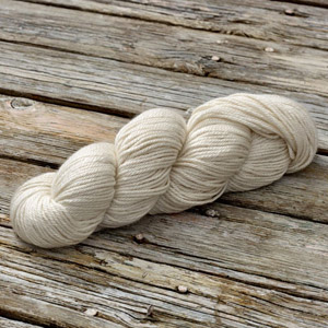 Rooster Undyed Merino Silk Aran 100g skein NEW
