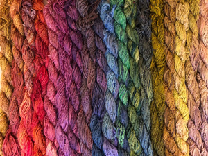 Natali Stewart Hand-dyed Textured Silk Embroidery Threads