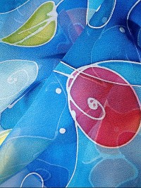 White Silk Crepe Georgette 8 114cm wide, 36gsm, by the metre NEW WIDTH AND LOWER PRICE