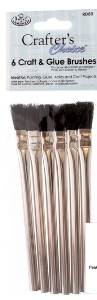 Crafters' Pick Craft and Glue Brushes set of 6