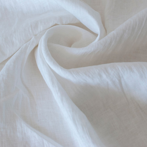 Lithuanian Pure Linen, natural white, Stone washed and Pre-shrunk LIMITED STOCKS