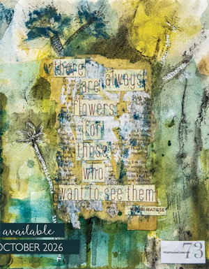 Art Journaling Autumn 2026 - preorder due Oct - includes UK P&P 	