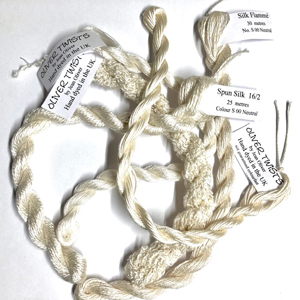 Oliver Twists Undyed Thread SILK - One Skein sent at random OUT OF STOCK