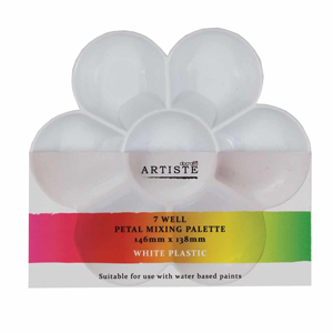 Artiste 7-Well Petal Mixing Palette DISC  - SOLD OUT