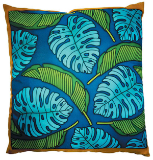 Tropical by Pierre Willocq - ready-outlined ready-outlined silk cushion cover (3) DISC