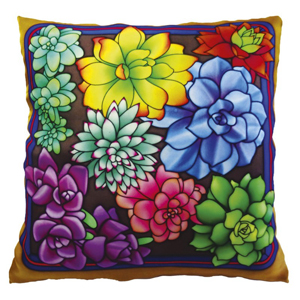 Succulentes ready-outlined Cushion Cover  DISC (9)