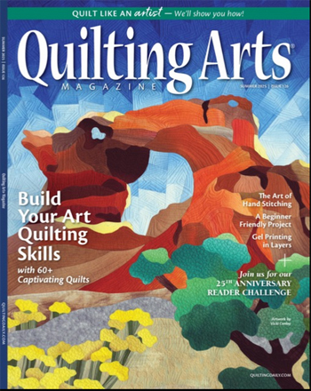 Quilting Arts Summer 2025 - "Build Your Art Quilting Skills"
