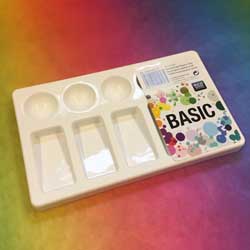 Rico Design Plastic Rectangular Palette