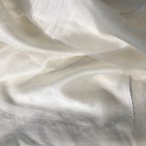 Indian Hand-loomed Silk-Wool fabric 72cm wide, by the metre,172 gsm - great for scarves