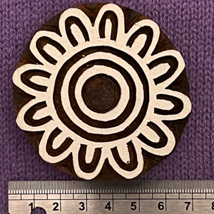 Large Circle Wood Block Stamp 11 (3)