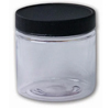 Jacquard Empty PET Clear Jar with Lid 4oz NEW