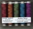 Oliver Twists Cotton Machine Threads - pack of 5