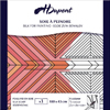Triangles H Dupont ready-outlined 180cm long silk scarf NEW DUE JUNE (don't order yet)